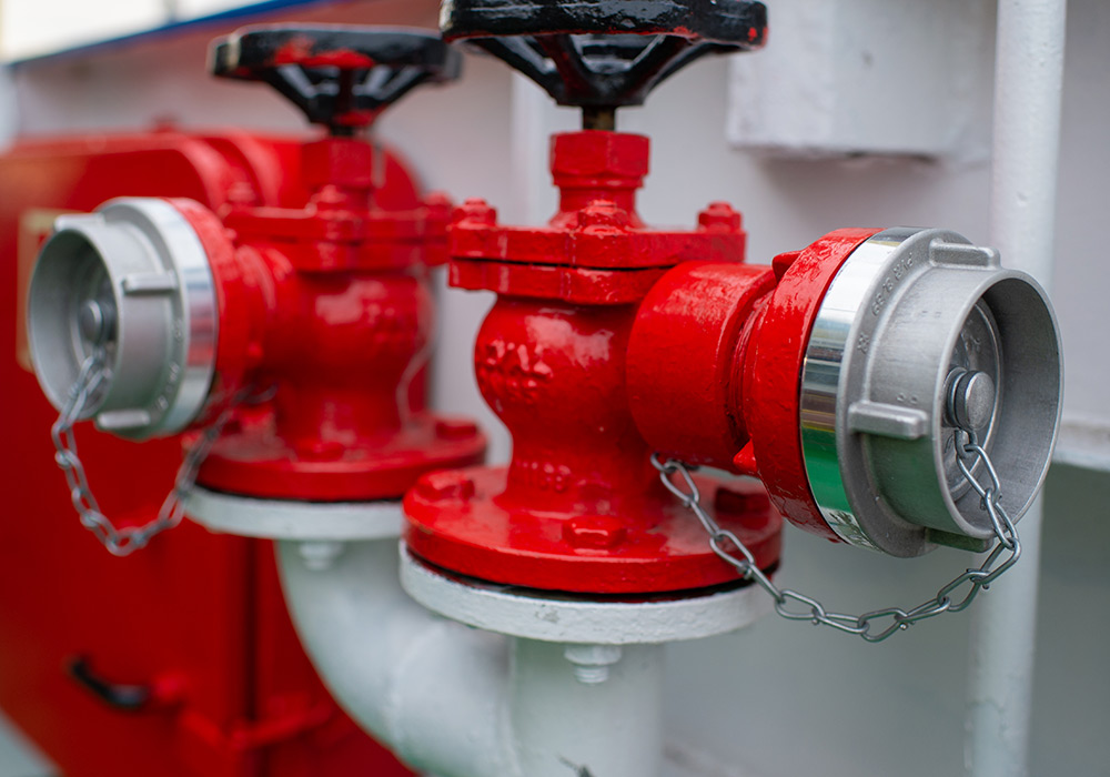 Fire hydrant installation